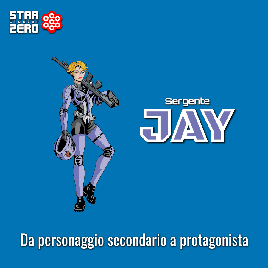Sergente Jay - Figura personaggio a fumetti